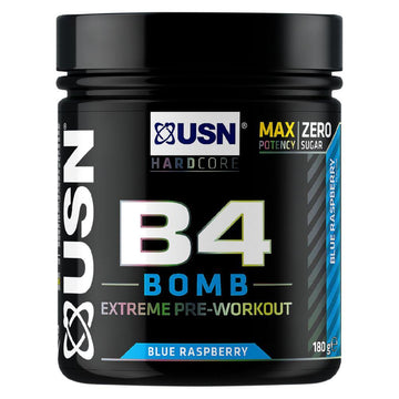 B4 Bomb Pre-Workout Blue Raspberry - 180G
